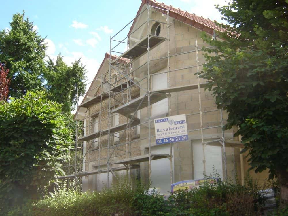 Ravalement Enduit Projeté