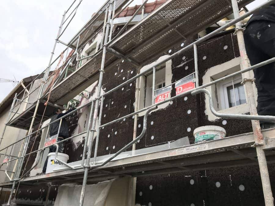 Isolation en Plaque de Liège 160 mm