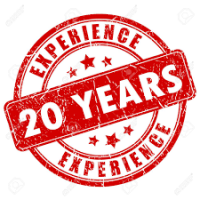 expérience 20 ans
